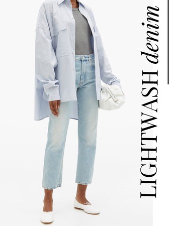 Original Cropped Straight-Leg Jeans, £200 | Totême