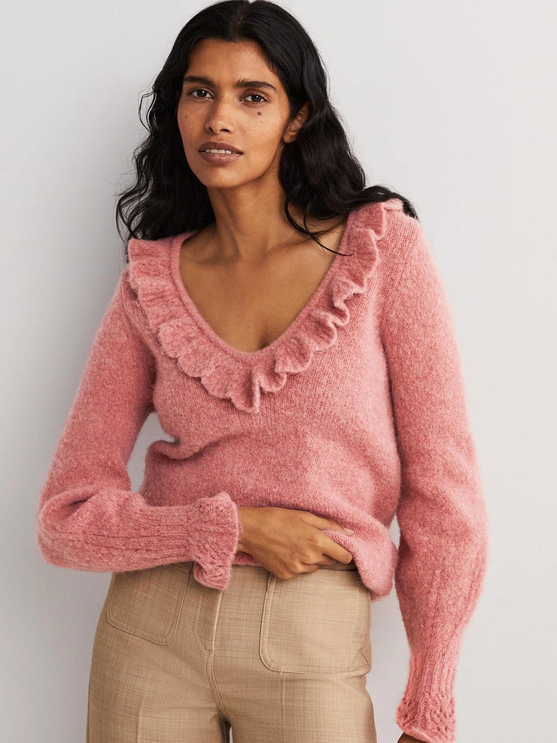 Fluffy Frill Jumper