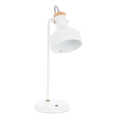 White Bell USB Charger Task Lamp