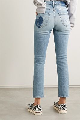 The Dazzler High-Rise Straight-Leg Jeans