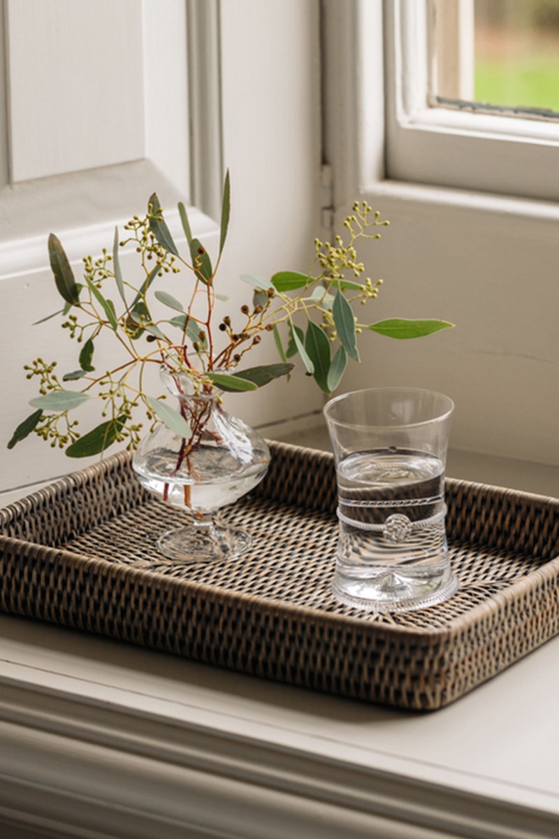 Rattan Decoration Tray from Rebecca Udall