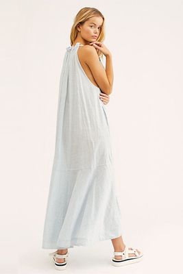 Paradise and Back Striped Maxi Dress