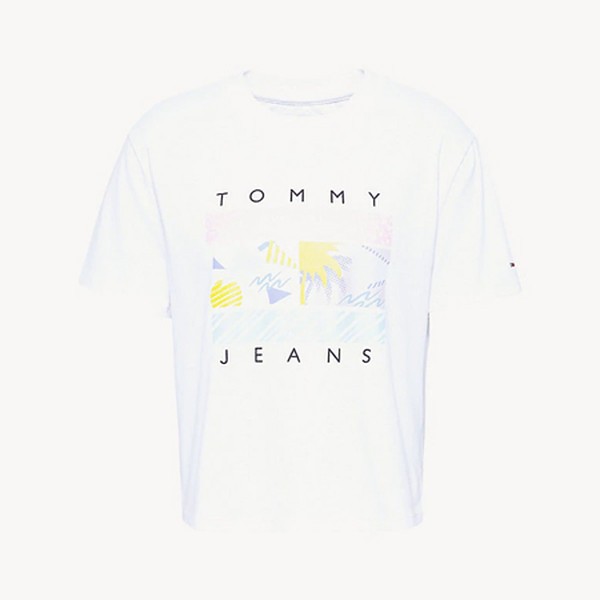 Cropped Surf Logo T-Shirt from Tommy Jeans