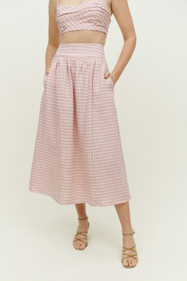 Louise Linen Two Piece from Reformation