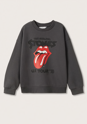 Rolling Stones Sweatshirt from Mango