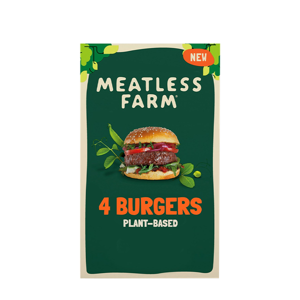 Plant Based 4 Burgers from Meatless Farm