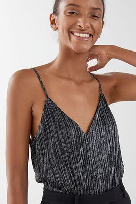 Glitter Spaghetti Strap Tank Top from & Other Stories