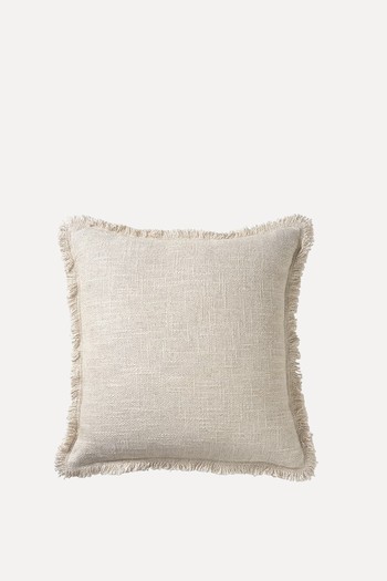 Kemble Fringed Cushion from Cotswold Co