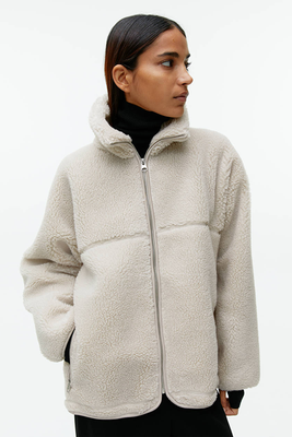 High-Neck Pile Jacket from ARKET