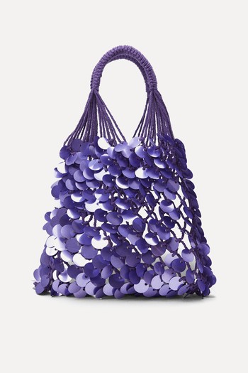 Woven Sequinned Bag