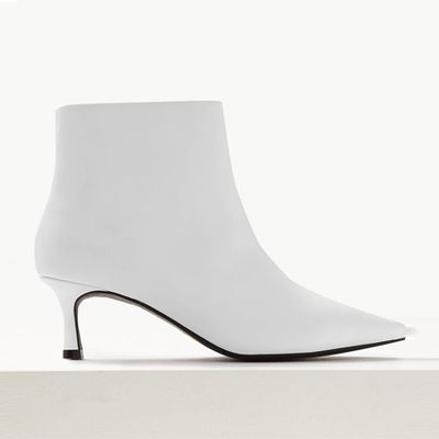 Wide Fit Kitten Heel Ankle Boots from M&S