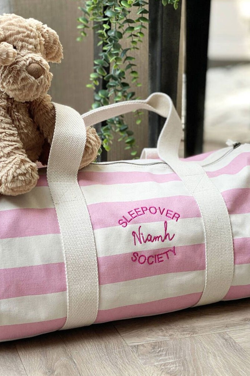 Personalised Sleepover Weekend Bag from Solesmith