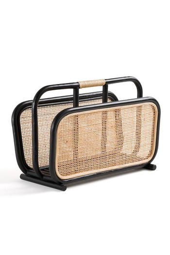 Waska Rattan & Cane Magazine Rack from La Redoute Interieurs