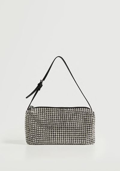 Rhinestone Crystal Purse from Mango