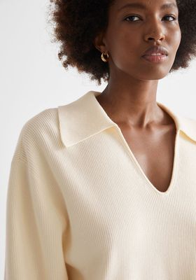  Collared Knit Sweater from & Other Stories