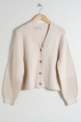 Cropped Cotton Cardigan from & Other Stories