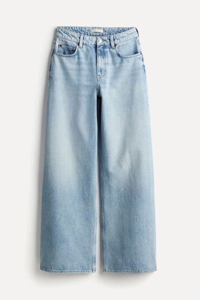 Wide High Jeans  from H&M