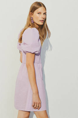 Puff-Sleeved Dress from H&M