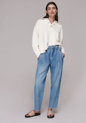 Authentic Pleat Front Jeans from Whistles