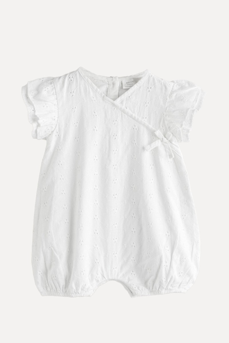 Broderie Baby Romper from Next 