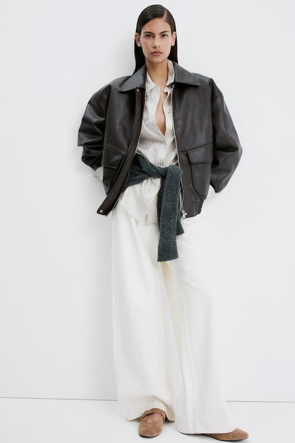 Suede Leather Ballet Flats