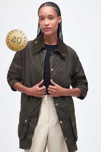 0th Anniversary Beaufort Wax Jacket, £299