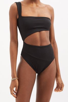 One Shoulder Cut-Out Swimsuit from Haight
