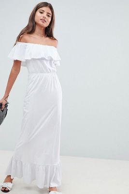 Maxi Sundress With Tired Skirt from Asos