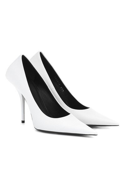 Square Knife Leather Pumps from Balenciaga