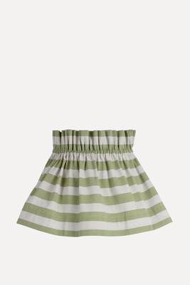 Tangier Olive Stripe Lampshade from Alice Palmer