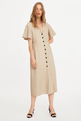 Buttoned Dress from Zara
