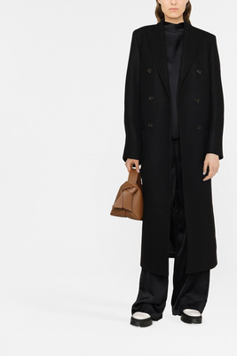 Double-Breasted Wool Overcoat from Toteme