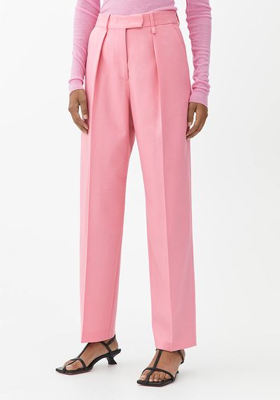 Hopsack Wool Trousers from Arket