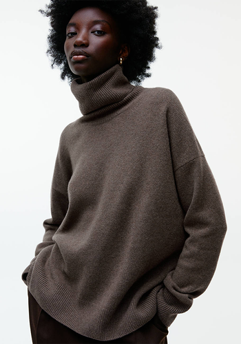 Cashmere Roll-Neck Jumper