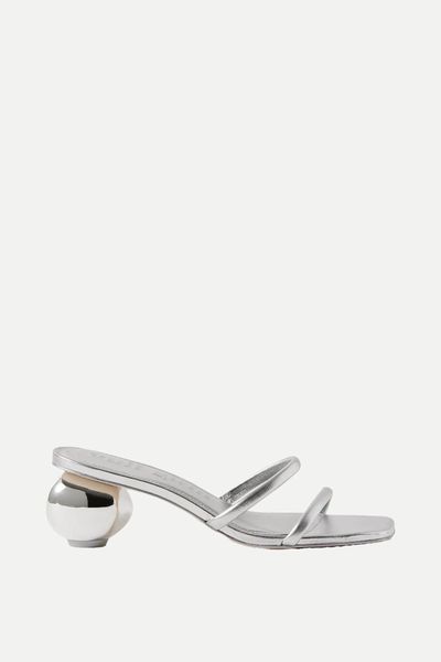 Leora Metallic Leather Mules from Cult Gaia