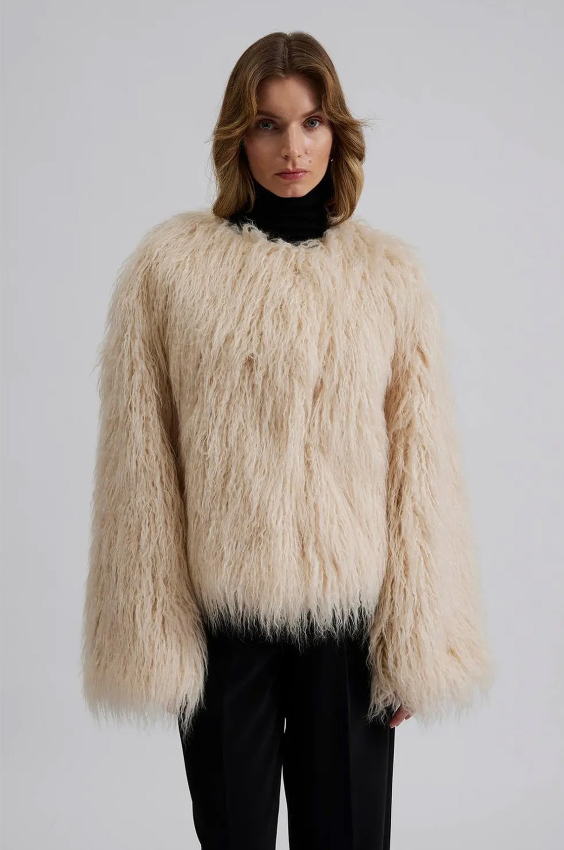 Manda Jacket Faux Fur Jacket from Malina