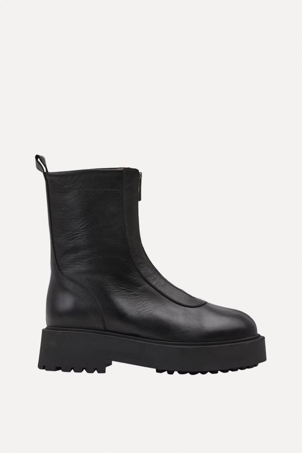 Alma Leather Boots from Flattered