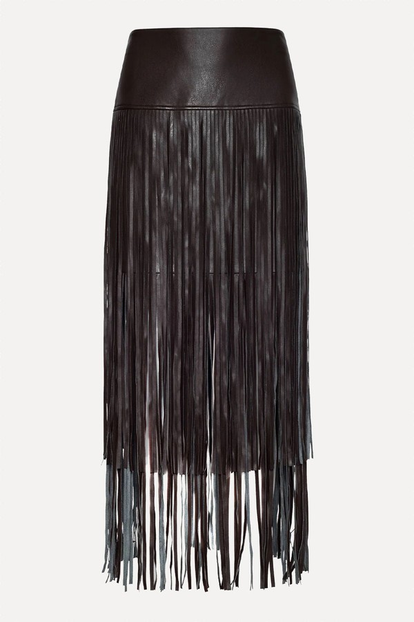 x from Karolina Fringe Skirt, £520 | L'Agence