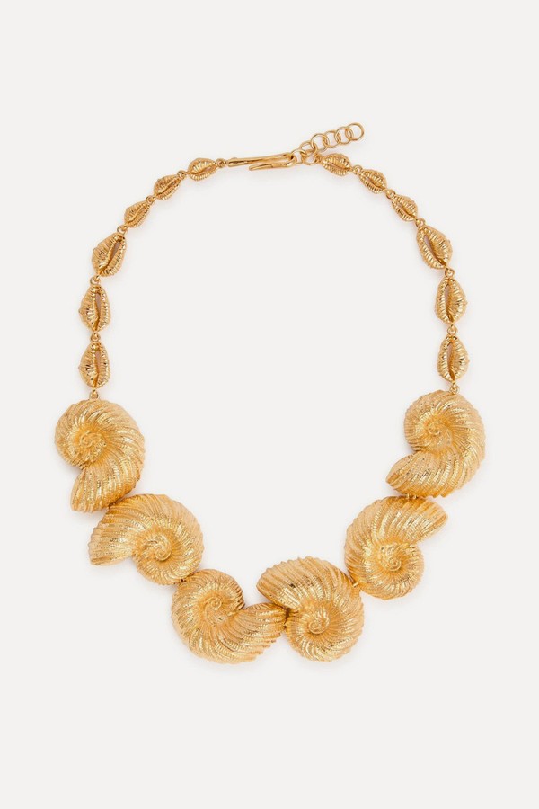 18kt Gold-Plated Necklace from Joanna Seashell