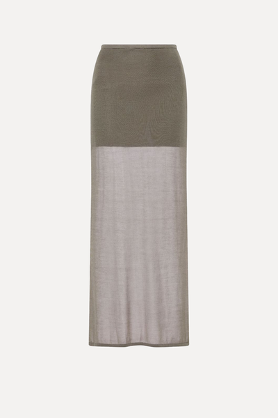 Sheer Column Skirt from St. Agni