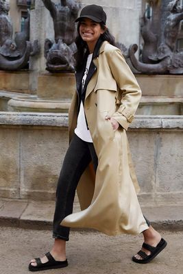 Iona Belted Trench Coat, £159 | Hush
