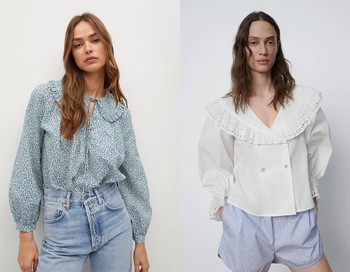 19 New Collar Blouses We Love