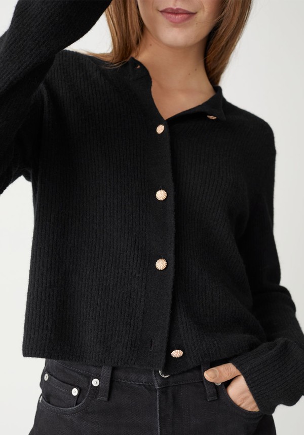 Boxy Knit Cardigan