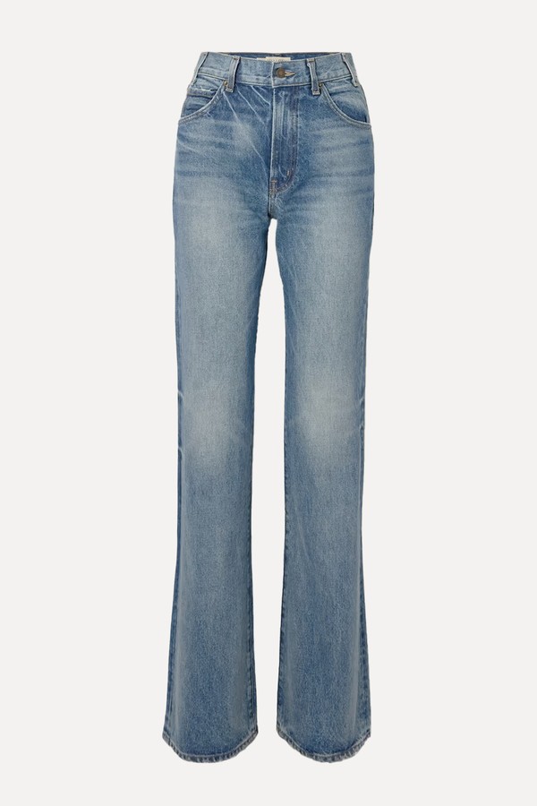 Joan High-Rise Straight-Leg Jeans from NILI LOTAN
