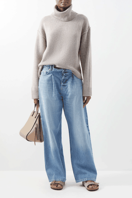 Wool-Blend Roll-Neck Sweater from Allude