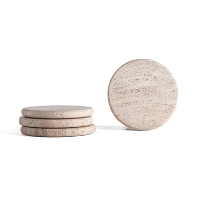 Travertine Marble Coasters from And Jacob