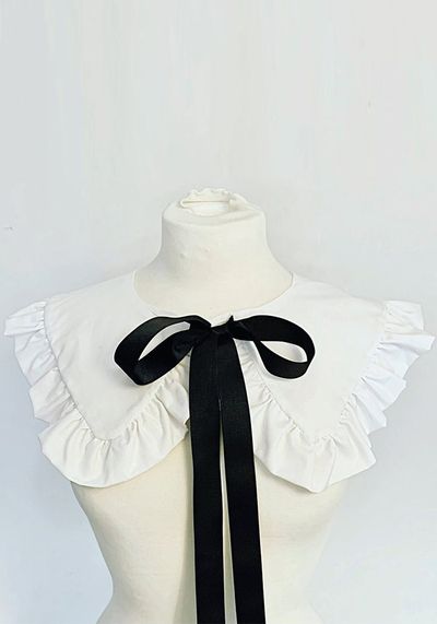 Detachable Frill Collar from SparklendStripe