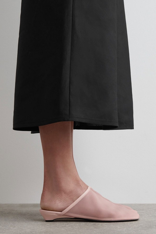 Sheer Mesh Mules from COS