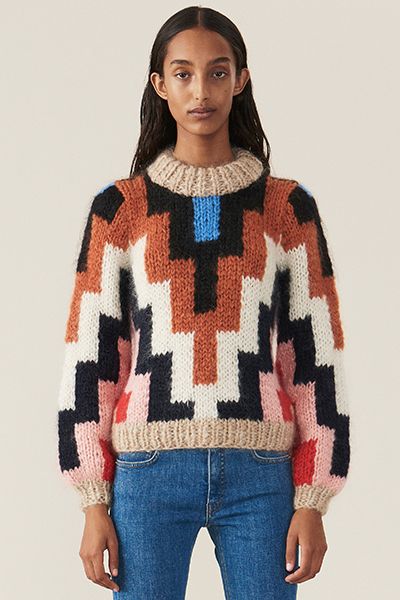 Wool Multicolor Pullover