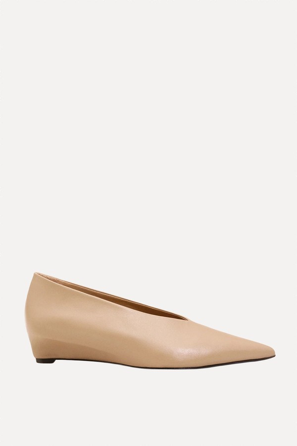 Pointed Toe Wedge Pumps from Ami Paris 